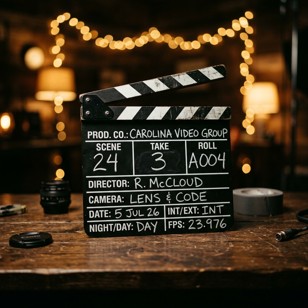 Ralph McCloud Film Slate Cover